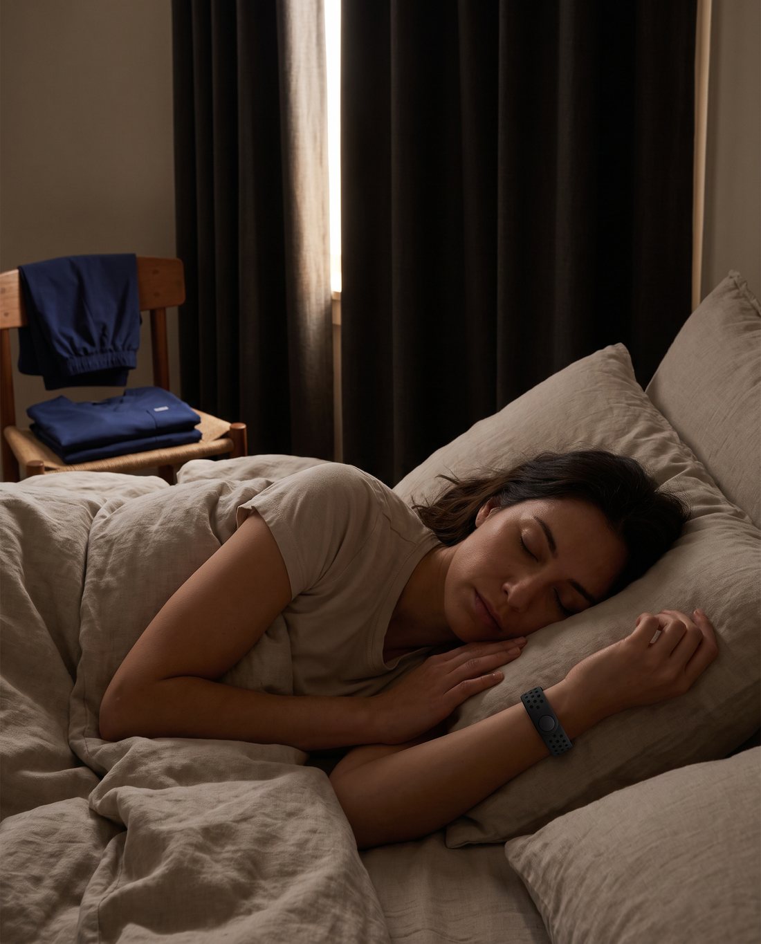 You work shifts or sleep in shared rooms